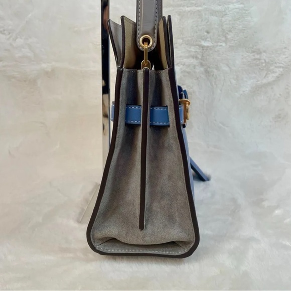 LEE RADZIWILL PEBBLED SMALL DOUBLE BAG - Picture 8 of 9